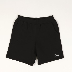 Dime Classic Small Logo Sweatshorts Black